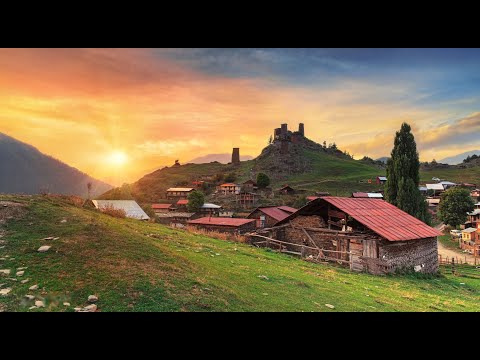 Georgia, Tusheti, omalo, თუშეთი ომალო | DJI Mavic mini/Тушетия